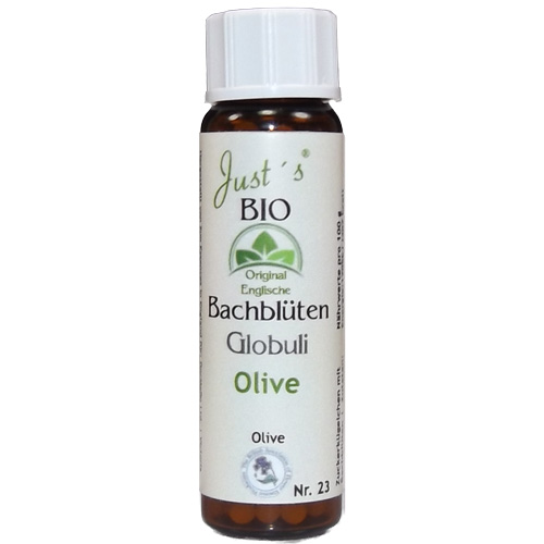 bachblüten globuli bio olive nr. 23